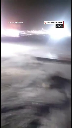 Explosions seen in Iranian port city amid fresh US strikes