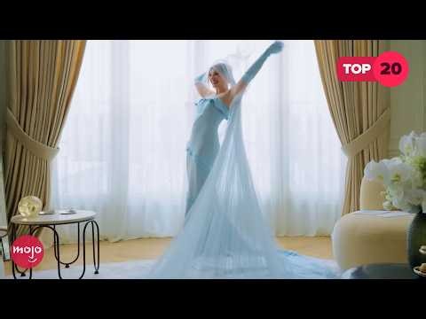 Top 20 Most Unique Celebrity Wedding Dresses
