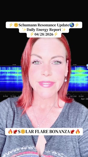 The sun has been popping off with solar flare activity. Grounding at this time is imperative so you don’t feel like a ball of static electricity. Your body and nervous system will thank you for doing so. Going back to Mother Earth will help her and us. Anchor firmly into LOVE and become an unshakable force. Love & Blessings to you ALL♥️✨🌞⚡️🌎🔥🐦‍🔥#schumannresonance #solarflare #spirituality #awakening #fyp