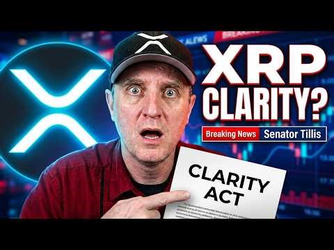 EMERGENCY XRP UPLOAD 🚨 SENATOR TILLIS JUST CHANGED EVERYTHING FOR THE CLARITY ACT ‼️