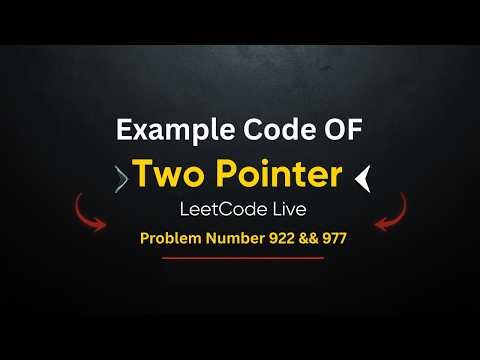 Two Pointer Trick 🔥 | LeetCode 977 & 922 Solved (Java)