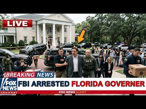 FBI & ICE Storm Governor’s Mansion in Florida, $1.2B Fraud Ring Exposed, 27 Arrested | FBI RAID