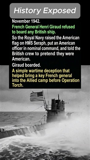 Why A British Submarine Was Given An American Captain