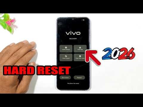 How to Vivo ( V2254 ) Hard Reset | Forgot Password | Screen Unlock