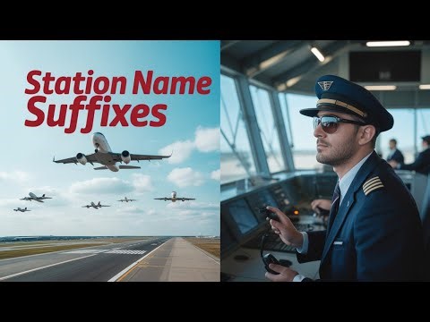 ATPL 090 VFR RT Communications #12: General Operating Procedures: Aero Stations Call Signs