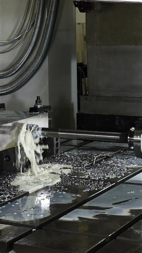 Say goodbye to chip clogging! The savior for large-diameter deep holes 🌟 #shorts #cnc #machine