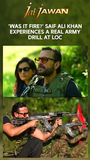 ‘Was It Fire?’ Saif Ali Khan Experiences A Real Army Drill At The LoC | Jai Jawan With Saif Ali Khan