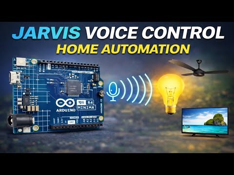 खुद का JARVIS AI बनाओ using Arduino | Voice Command Home Automation