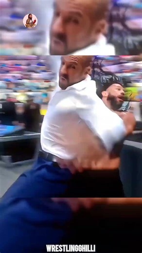 Roman Reigns fight back cesaro 🤯🥵