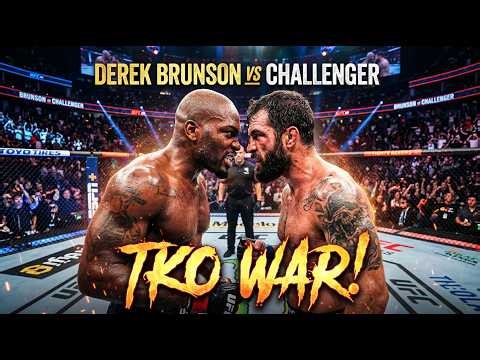 Derek Brunson vs Challenger Full Fight TKO Heavyweight Championship Battle