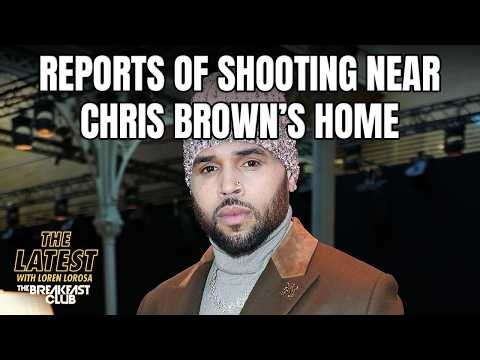 Chris Brown Speaks Out After Reports Of Sh00ting Near His Tarzana Home