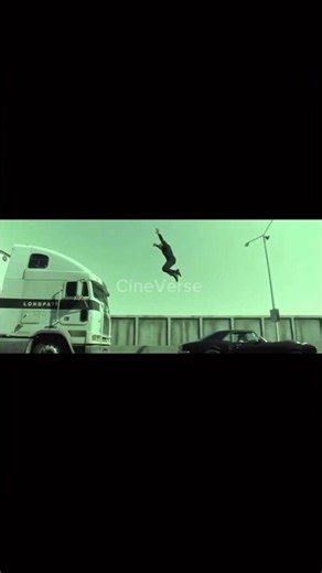 Morpheus vs. Agent Jackson: Highway Showdown! 🕶️🚛 | The Matrix Reloaded #Shorts