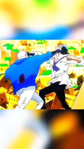 Garp et Aokij s'affrontent pour une dernière fois 😯🔥 - One Piece