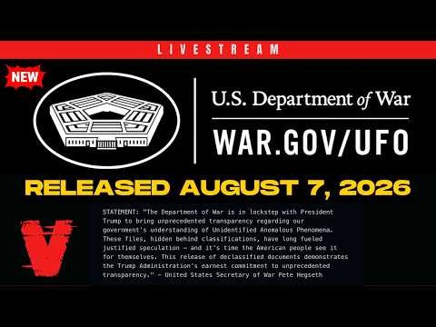 BREAKING: The UFO Files Have Been Released (5th Tranche)