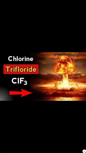 Most Dangerous Chemical Ever That Burns Everything🔥|#science #dangerous