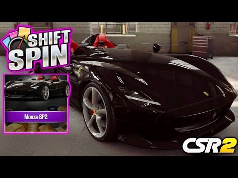 FERRARI MONZA SP2 SHIFT SPIN! INSANE LUCK!! | CSR Racing 2