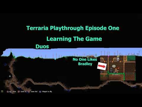 Terraria Playthrough Episode One Learning The Game