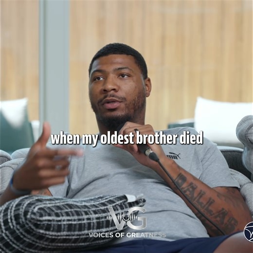 @voicesofgreatness_ on Instagram: "Marcus Smart — When Pain Forces You to Grow Life can force responsibility long before a person is ready. Loss removes the space for innocence and replaces it with obligation and purpose. In moments where others depend on you, strength becomes a requirement, not a choice. Pain stops being temporary and turns into the core that shapes who you become. Do you agree with him? Comment below. Speaker: Marcus Smart Follow @voicesofgreatness_ for more. Track: diedlonely