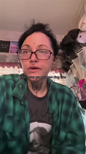 Never. Don’t do it. #tonguering #tongueringchronicles #piercing | Tongue Ring