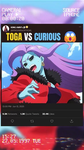 TOGA VS CURIOUS 😱 | #myheroacademia #edit #amv #anime
