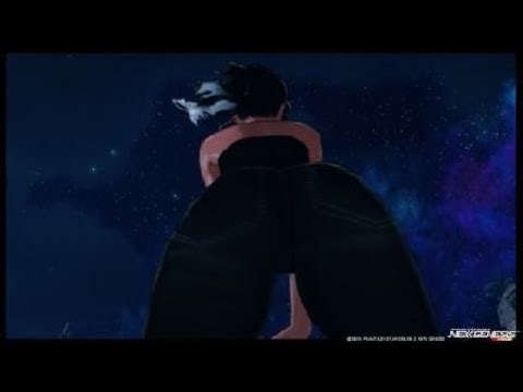 PSO2NGS My Showcase Urban Night Black Outfit