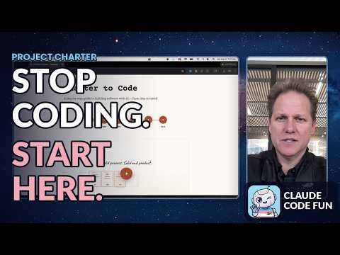 Plan Your Claude Project in 8 Minutes — Project Charter Method