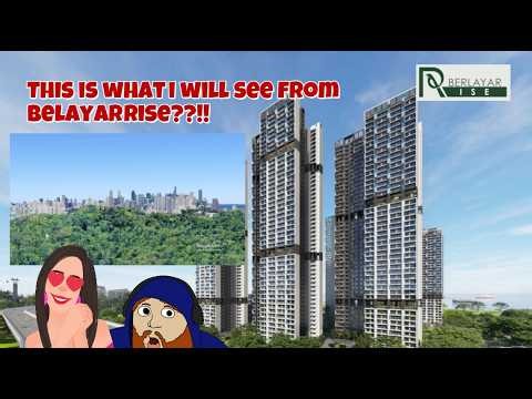 Berlayar Rise BTO - Window View Simulation from Very High Floor Unit in Berlayar Rise