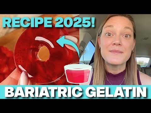 BARIATRIC GELATIN RECIPE – (VIRAL TREND) – GELATIN TRICK RECIPE – A Jello Diet That Helped My Week