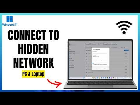 How to Connect to Hidden Network Windows 10