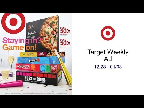 Target Weekly Ad 12/28 - 01/03