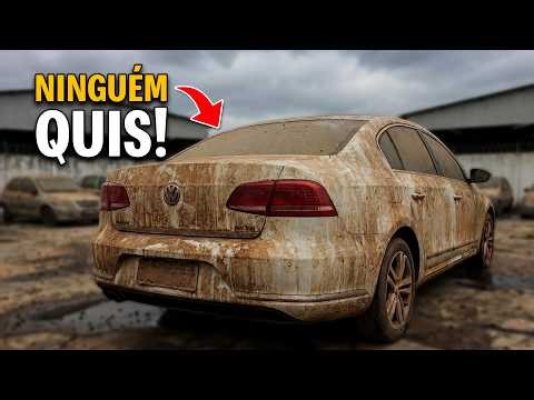 COMPREI esse PASSAT TSI de SINISTRO que NINGUÉM QUIS por R$55 MIL no LEILÃO! VALEU A PENA?