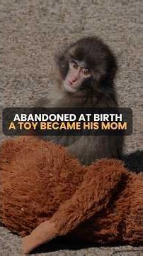 Punch the Monkey: The Baby Macaque and His Toy #punchthemonkey #monkey #animals #japanesemacaque
