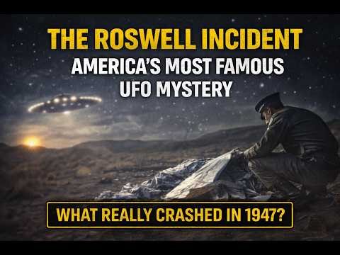 The Roswell Incident: America’s Most Famous UFO Mystery | What Really Crashed in 1947?