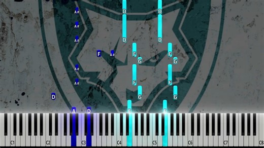 Bad Wolves - Zombie (Piano Tutorial) [GLOW VERSION] #fyp #fypシ #fypシ゚viral #fyppppppppppppppppppppppp #piano #pianotutorial #pianocover #rock #rockmusic #rockpiano #badwolves #badwolveszombie #badwolvesofficial #badwolvespiano #zombie #zombiepiano #zombiebadwolves #zombiecranberries #thecranberriespiano #zombiecover