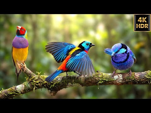 The World’s Most Enchanting Crested Birds in Nature | 4K Nature Sound