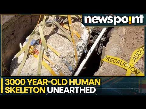 3000-Year Old Human Skeleton Unearthed, Remains Found In An Ancient Burial Site | WION Newspoint