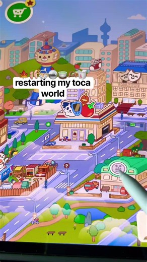 restarting my toca world🥣🫧🪷 #tocaboca #tocagohar #toca
