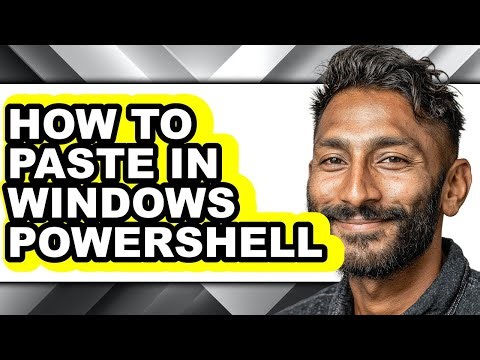 How to Paste in Windows Powershell - Easy Guide