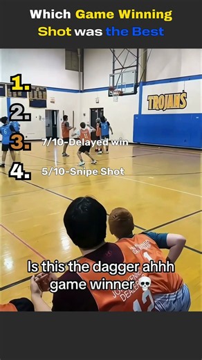 Which Game-Winning Shot Was the Best? 🏀 Ranked