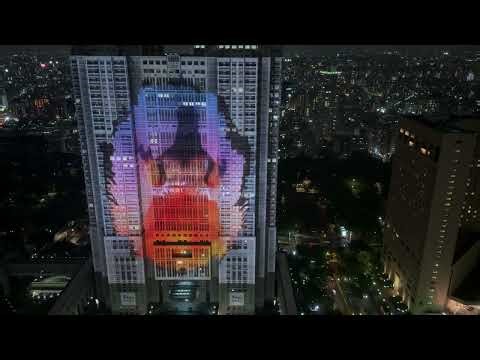 Godzilla Video Tokyo Light Show