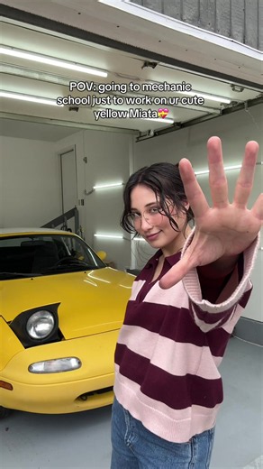 Mechanic school from my own point of view, entirely fueled by one yellow Miata
