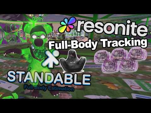 How To Easier Full Body Calibrate in Resonite using Standable Mixed Tracking | #resonite Tutorial