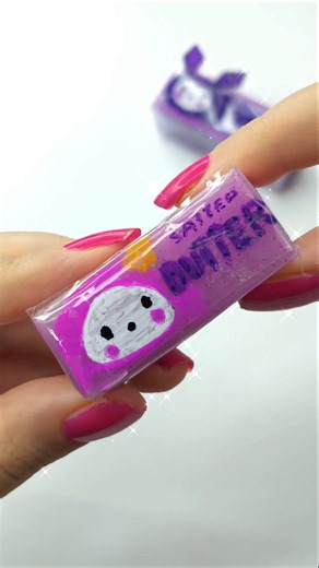 DIY My melody butter tape Squishy 💖 #diy #craft #squishy #shorts #sanrio