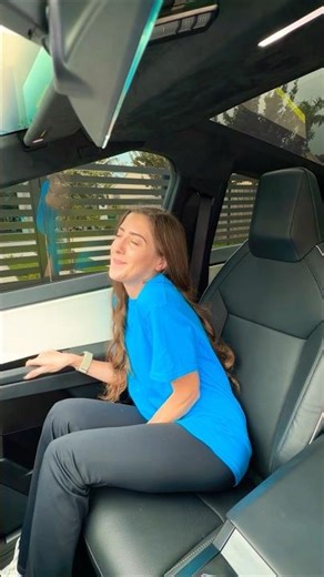 She FARTED in my CYBERTRUCK!! 😡