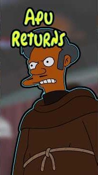 Welcome back Apu #thesimpsons #simpsons #treehouseofhorror