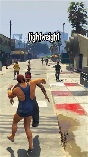 What If Bodybuilders See Cops in GTA 5? 💀😂 #gta #gaming #shorts