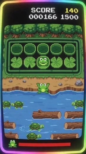Frogger Was Basically Traffic Survival 🐸🚗