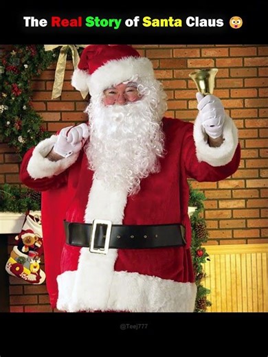 The True Story of Santa Claus 😲 | #shorts #facts