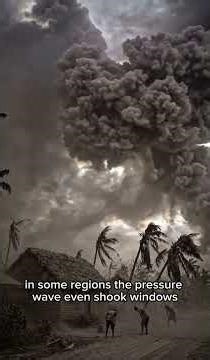 The Volcano Explosion That Shocked The Entire Planet #nasa #space #marinemystery #cosmicexploration