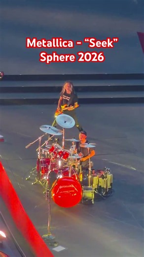 Metallica- Seek and Destroy • Opening night at Sphere • 10/1/2026